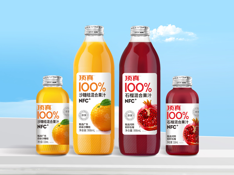 頂真推出100%混合果汁，千億級(jí)飲品市場(chǎng)再添生力軍